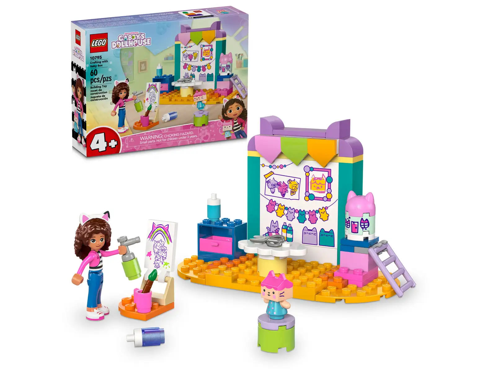 LEGO 10795 Lag ting med Baby Boks 10795 - Lego Gabby’s Dollhouse