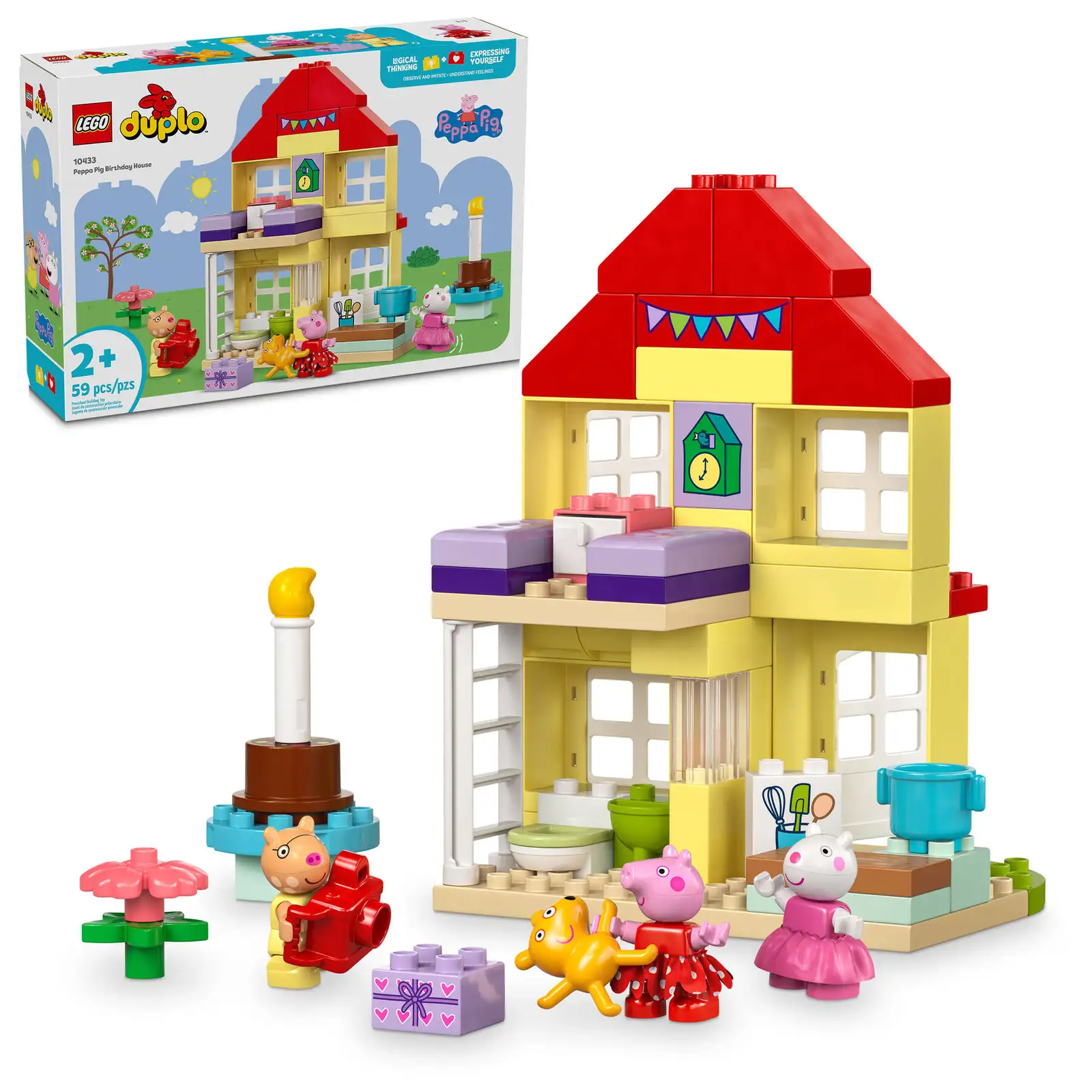 LEGO 10433 Bursdagshuset til Peppa Gris 10433 - Lego duplo