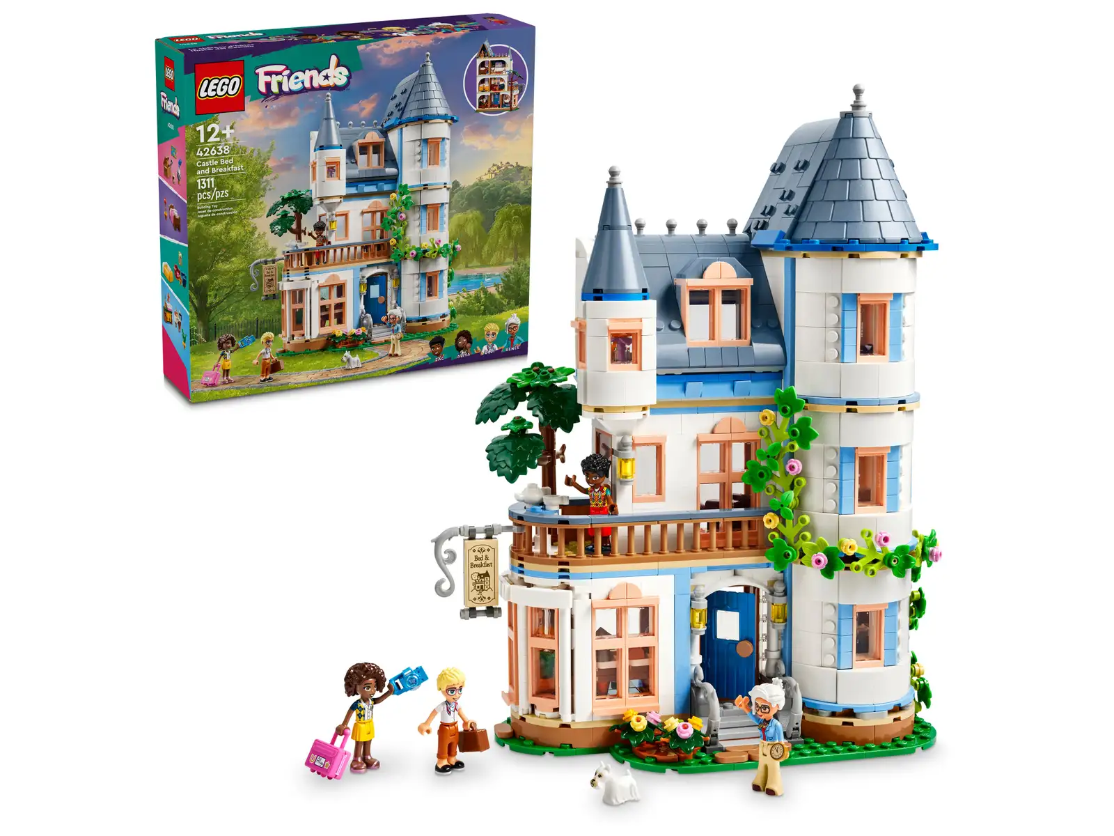 LEGO 42638 Slottshotell med frokost 42638 - Lego friends