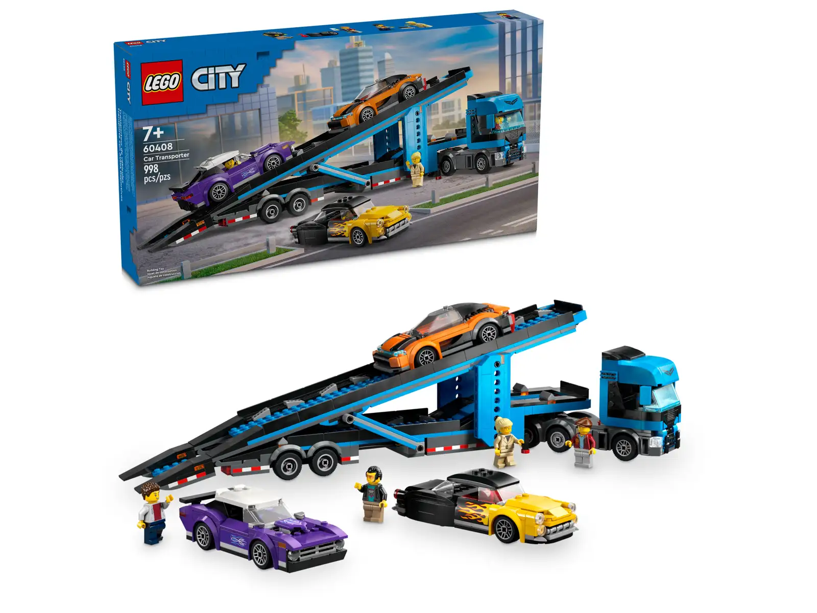 LEGO 60408 Biltransporter med sportsbiler 60408 - Lego city