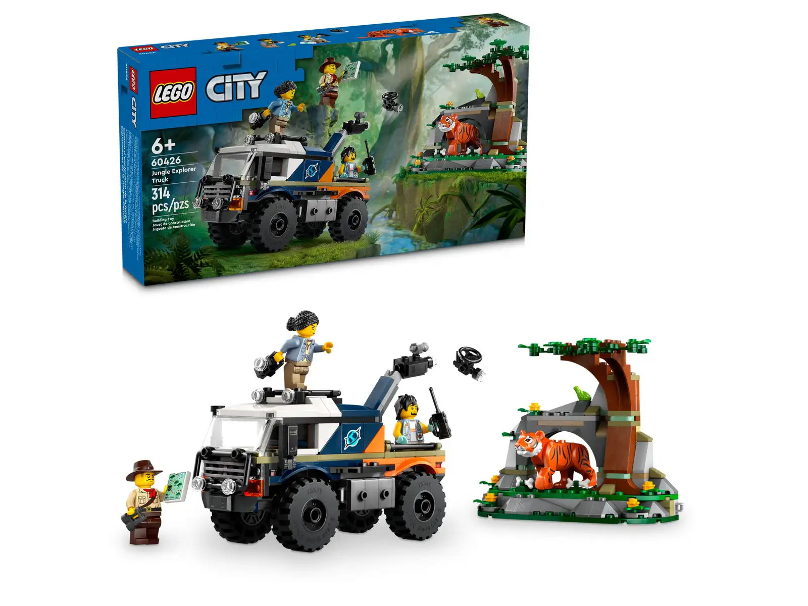 LEGO 60426 Jungelutforsker med terrengkjøretøy 60426 - Lego city