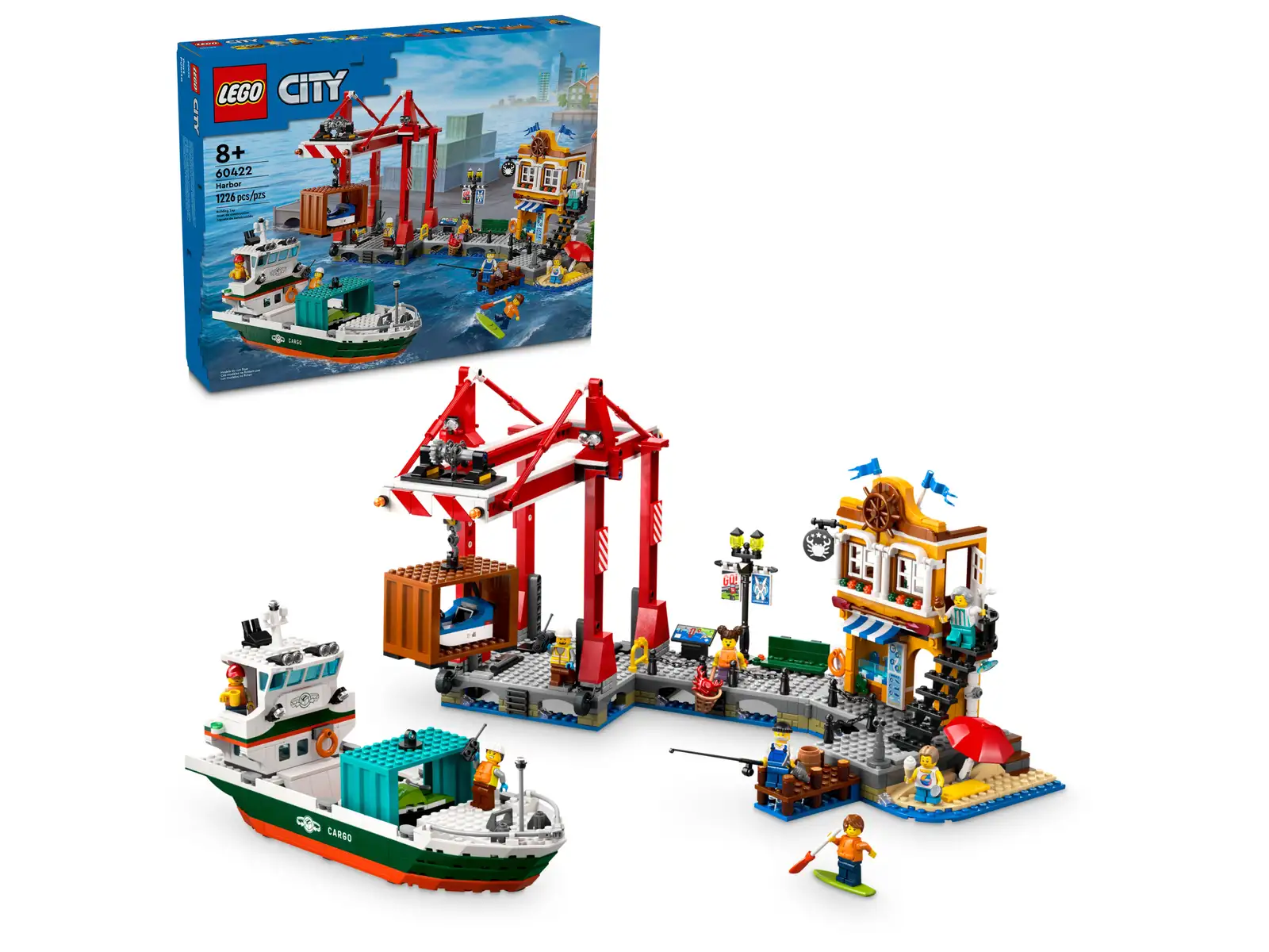 LEGO 60422 Havneområde med lasteskip 60422 - Lego city