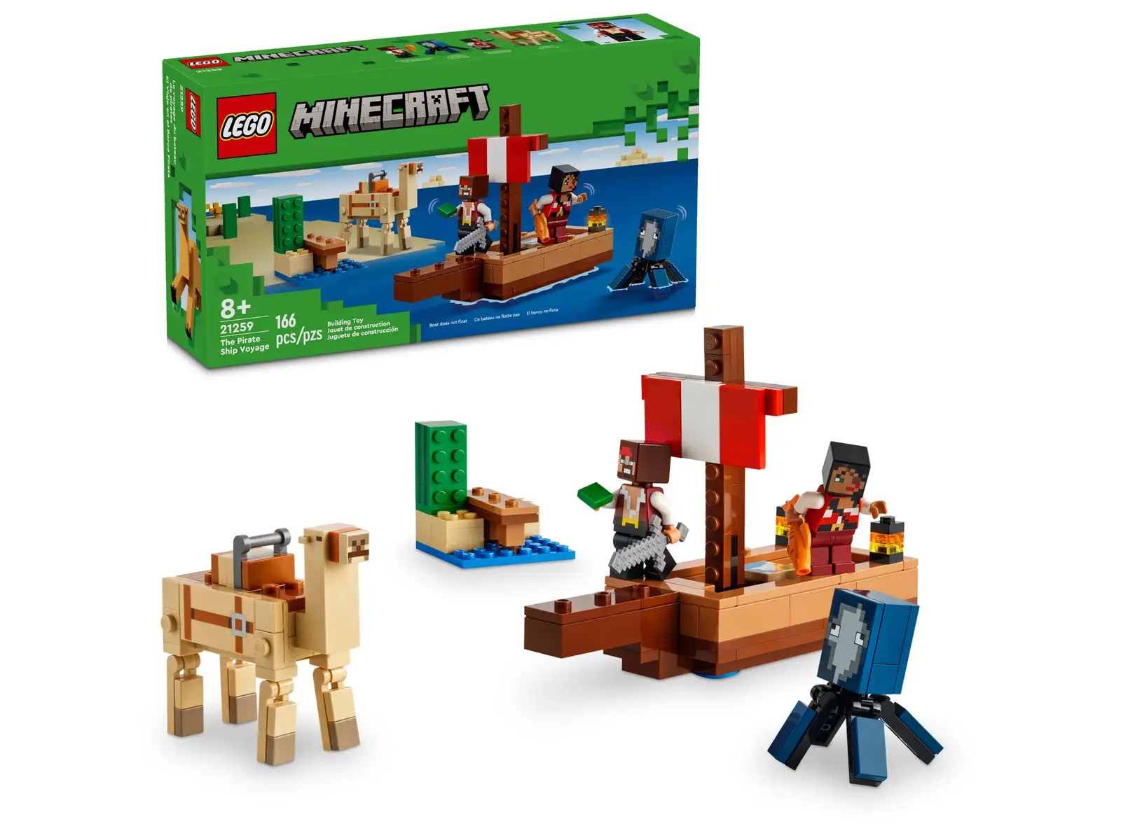 LEGO 21259 På tokt med sjørøverskip 21259 - Lego Minecraft