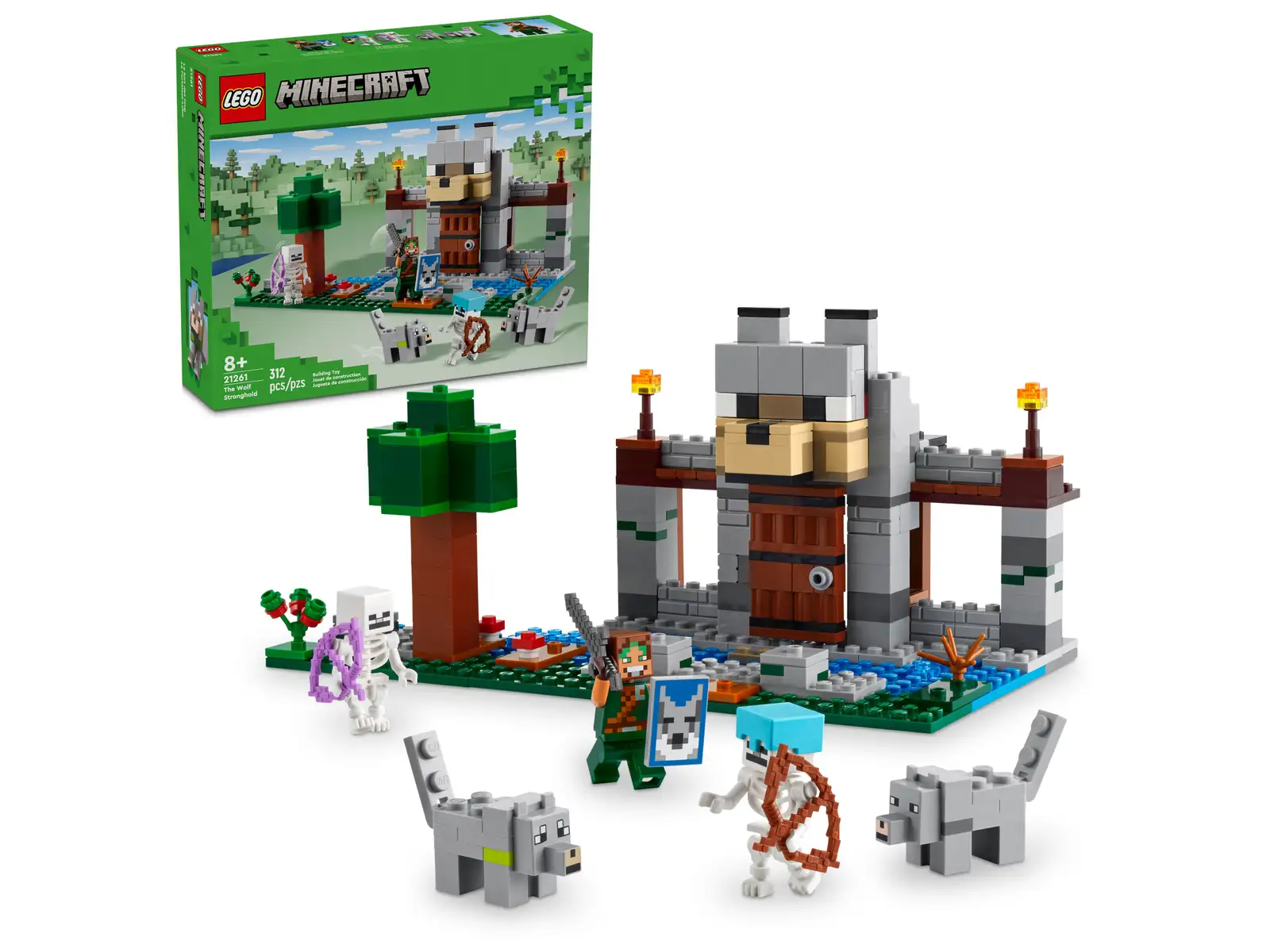 LEGO 21261 Ulveborgen 21261 - Lego Minecraft