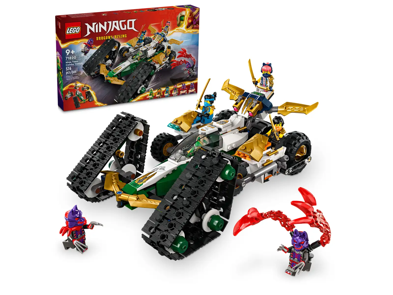 LEGO 71820 Ninjaenes kombikjøretøy