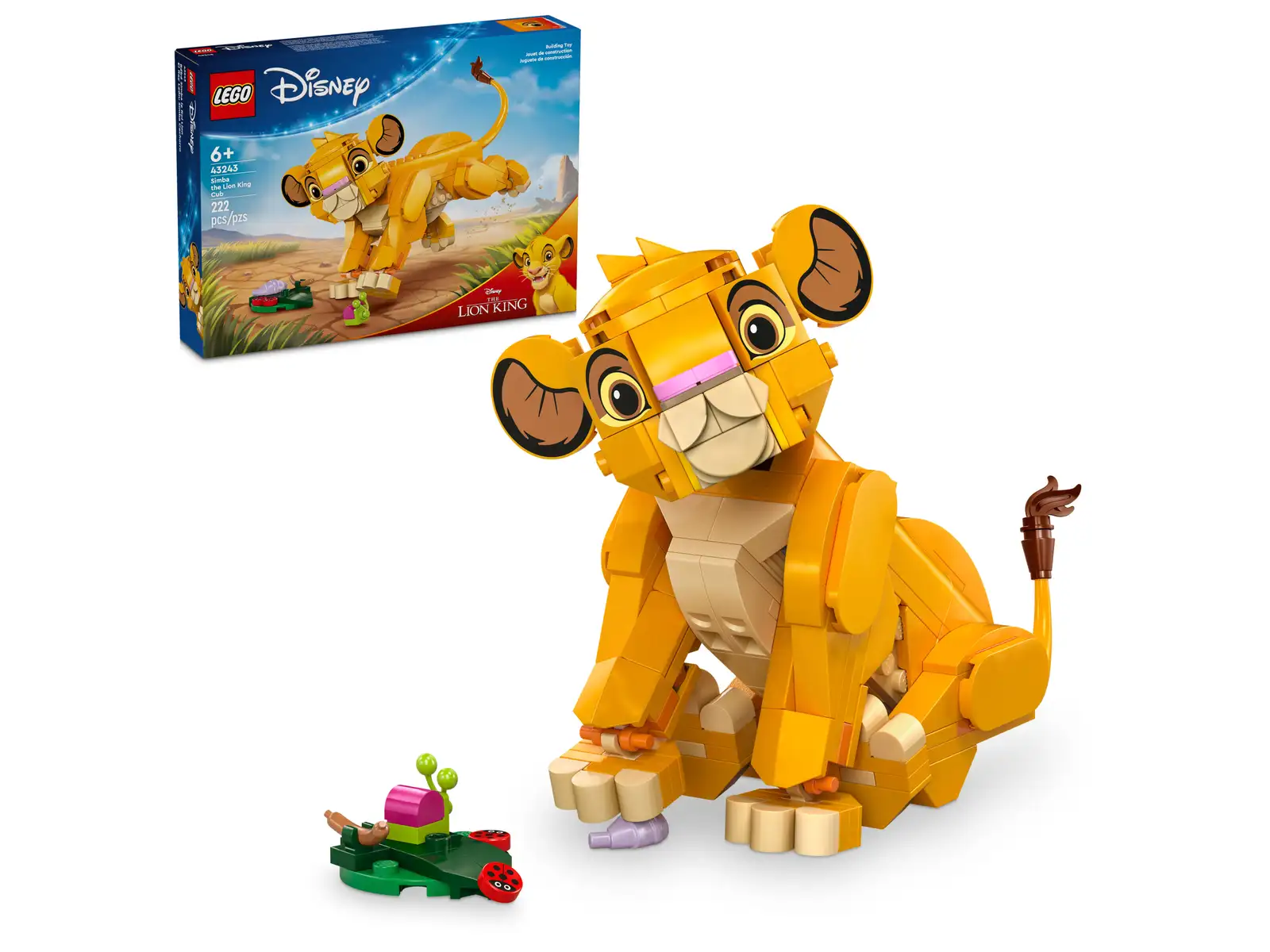 LEGO 43243 Løveungen Simba 43243 - Lego disney
