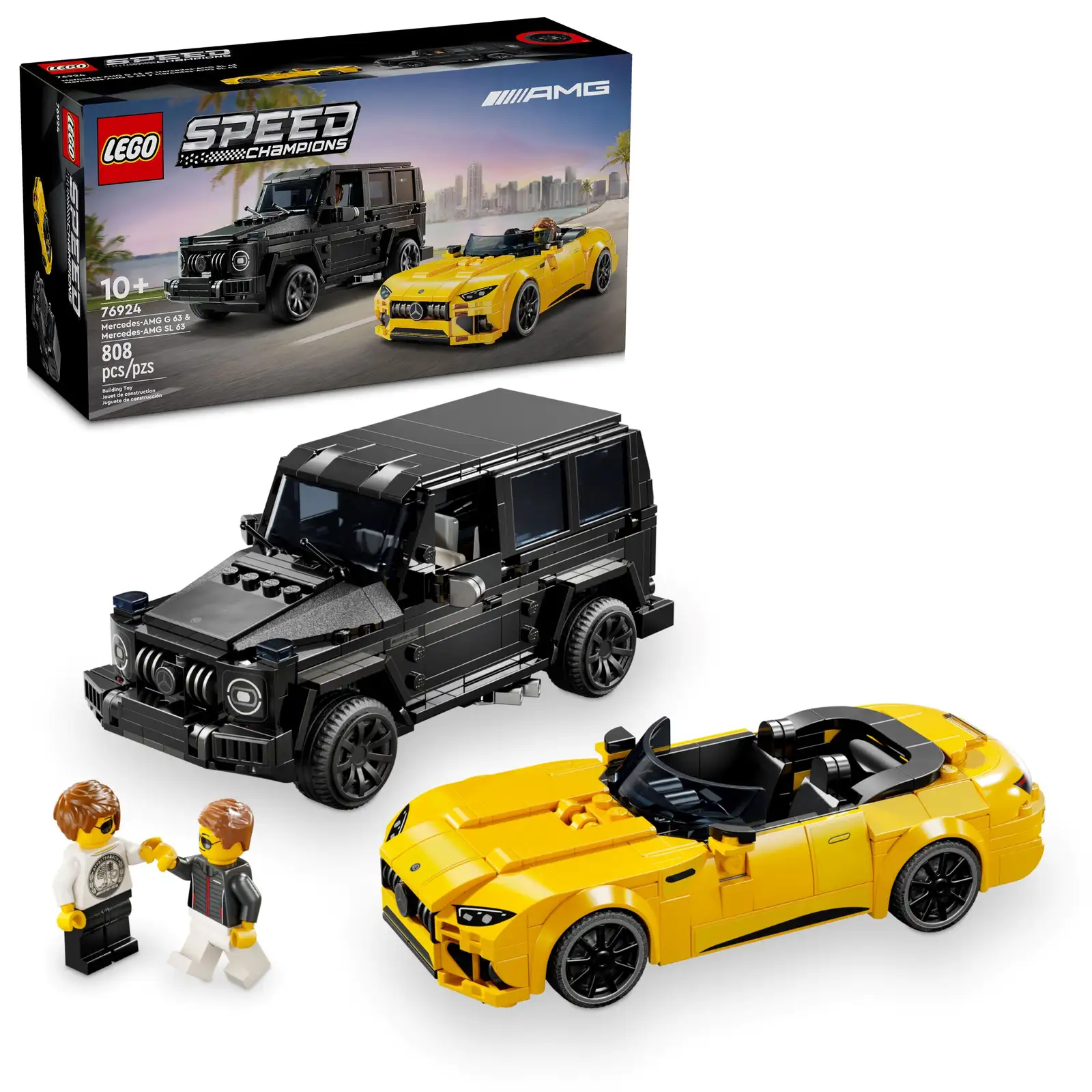 LEGO 76924 Mercedes-AMG G 63 og Mercedes-AMG SL 63 76924 - Lego Speed Champions