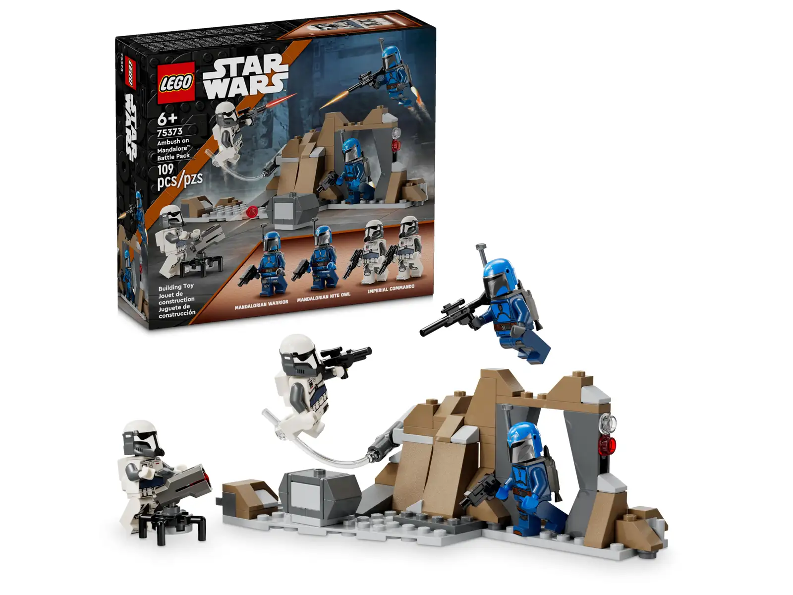 LEGO 75373 Bakhold på Mandalore™ – stridspakke 75373 - Lego Star Wars