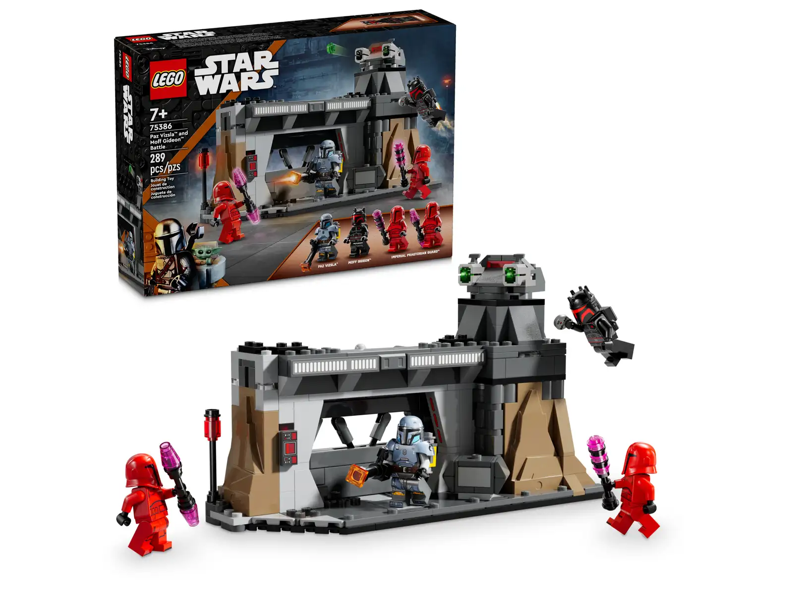 LEGO 75386 Paz Vizsla™ og Moff Gideon™ i kamp 75386 - Lego Star Wars