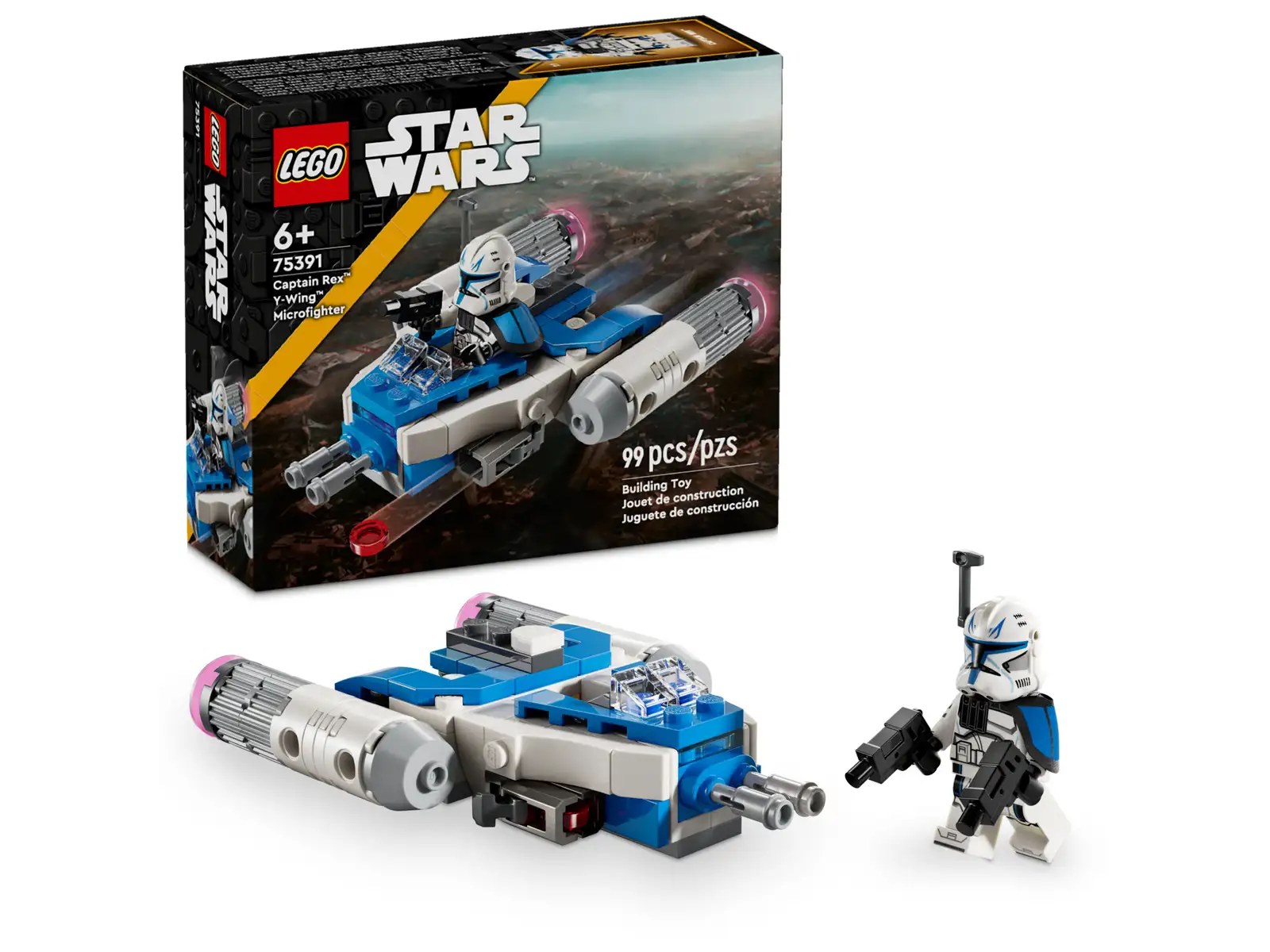 LEGO 75391 Y-Wing™-mikrojageren til Captain Rex™ 75391 - Lego Star Wars
