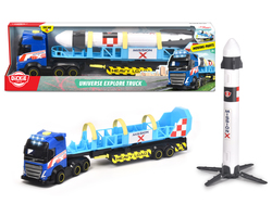 Dickie toys Universal Explore Truck Lastebil med romferge - Simba dickie