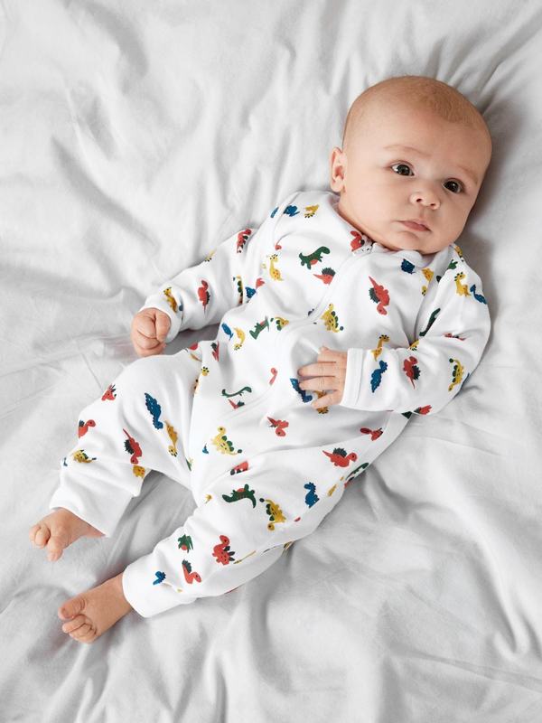 NIGHTSUIT ZIP "DINO"