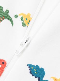 NIGHTSUIT ZIP "DINO"