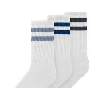 NKMBRYAN 3P TERRY FROTTE SOCK BRIGHT WHITE - Name It