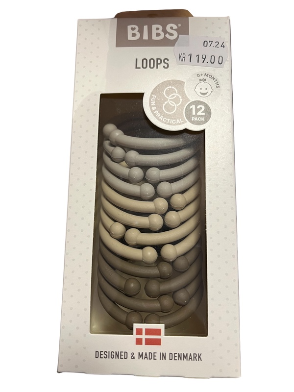 BIBS Loops 12 pc -Sand/vanilla/Dark Oak