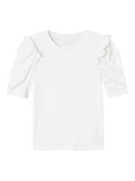 NKFFLUPPE SS TOP Bright White SOLID - Name It