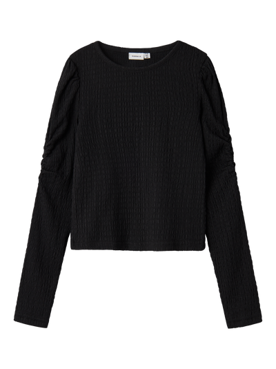 NKFLONNIS LS XSL SHORT TOP Black - Name It