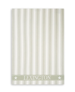 Icons stripet kjøkkenhåndkle m/vaffelstruktur, bomullstwill