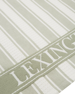 Icons stripet kjøkkenhåndkle m/vaffelstruktur, bomullstwill