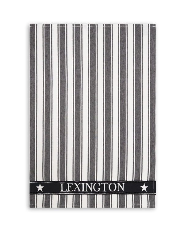 Icons stripet kjøkkenhåndkle m/vaffelstruktur, bomullstwill