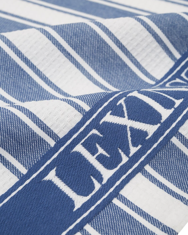 Icons stripet kjøkkenhåndkle m/vaffelstruktur, bomullstwill