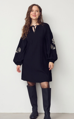 Isay Elly Tunic Dress Svart - Isay