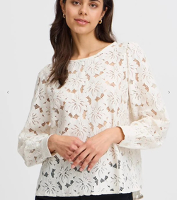 Fransa FRBonni bluse Offwhite - Fransa