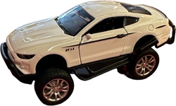 SPORTY SUV - PULL BACK (13CM) Hvit - Teamsterz