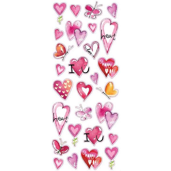  STICKERS HJERTER TINKA