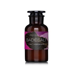 Badesalt - Rose/Rosengeranie 640g ikke relevant - Stone Soap Spa