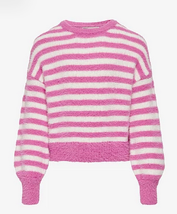 Kognewpiumo L/S Pullover KNT Noos Rosa striper - Only