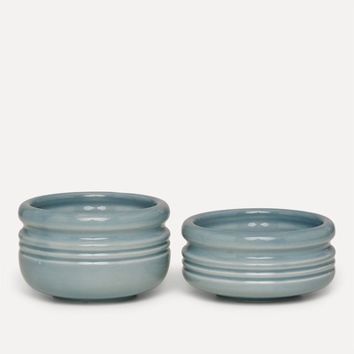 The Legacy Boller Mini 2pk D: 8cm H: 5/4cm Isblå - UND Signature 