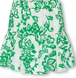 Kiera Flower Skirt Grønn Miks - KidsOnly 