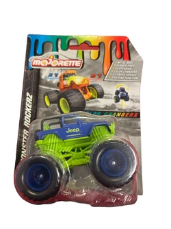 Majorette Monstertruck  Blå og Grønn - Majorette