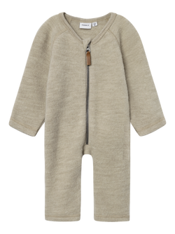 NMFWMINO WOOL BRUSHED LS SUIT Pure Cashmere - Name It