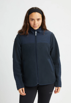 Røhnisch Phoebe Pile Jacket Space Navy - Røhnisch