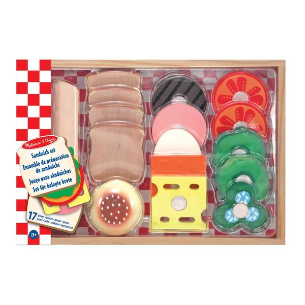 Food Play Wooden Sandwich Set