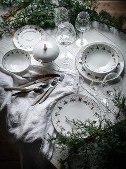 Julemorgen Story Dyp Tallerken 20cm