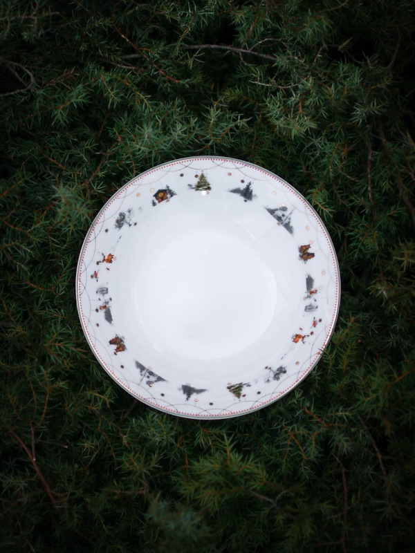 KAMPANJE Julemorgen Story Tallerken 25cm, 2pk