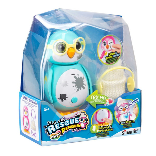 Silverlit Rescue Mini Penguin Blue