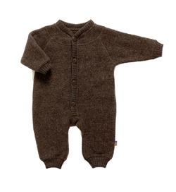 Softwool Jumpsuit  brun - Joha