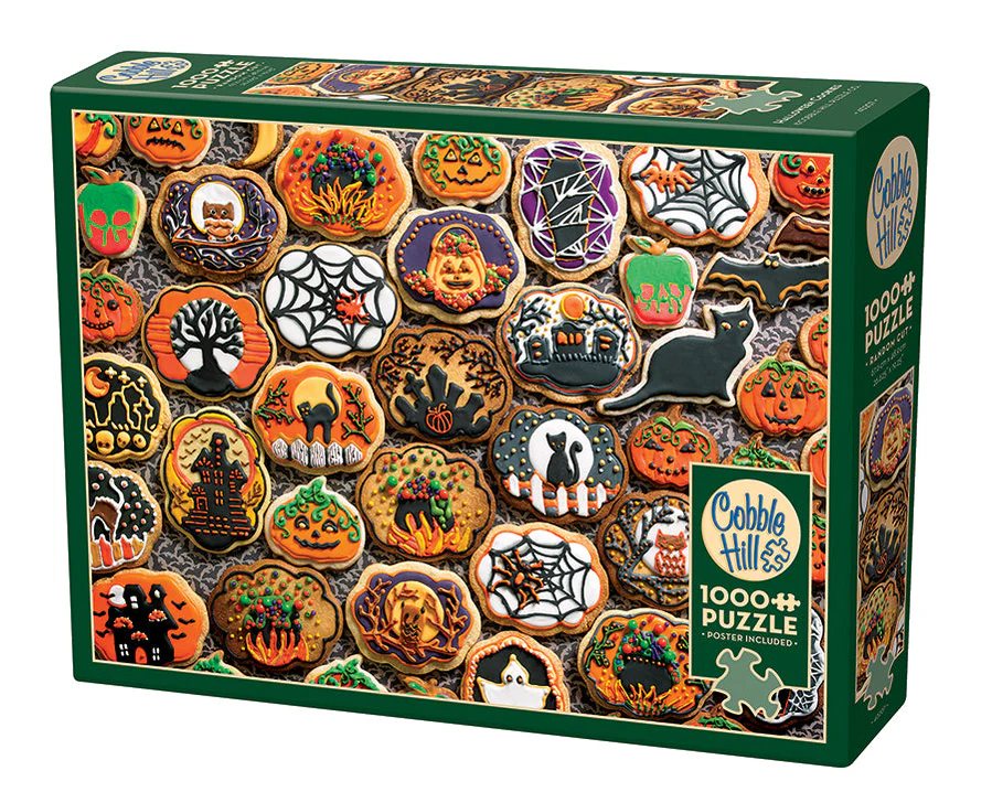 Cobble Hill puslespill 1000 Halloween Cookies  Halloween  - Cobble Hill