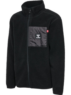 hmlATLAS FLEECE ZIP JACKET Black - Hummel