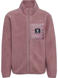 hmlATLAS FLEECE ZIP JACKET TWILIGHT MAUVE - Hummel