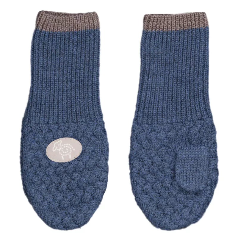 Lillelam votter classic, blå