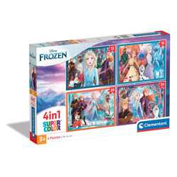 Clementoni 4 in 1 Puzzle Disney Frozen 2 4 i 1 - Clementoni