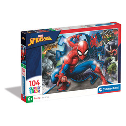 Clementoni Puzzle Spider-Man 104 brikker spider-man - Clementoni