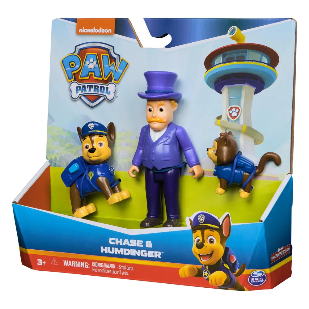 Paw Patrol Hero Pup Characters Pack Chase & Humdinger - Paw Patrol