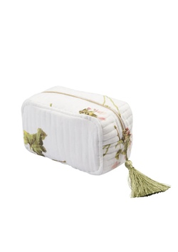 Cosmetic Bag Linen Botanical - by TiMo