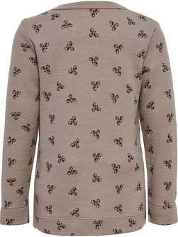 hmlVILMO T-SHIRT LS FUNGI/MAJOR BROWN - Hummel